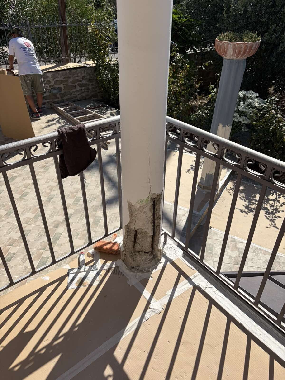 Εργασίες στατικής ενίσχυσης ισόγειας κατοικίας με τμήμα υπογείου στην Όσσα Λάρισας - 4